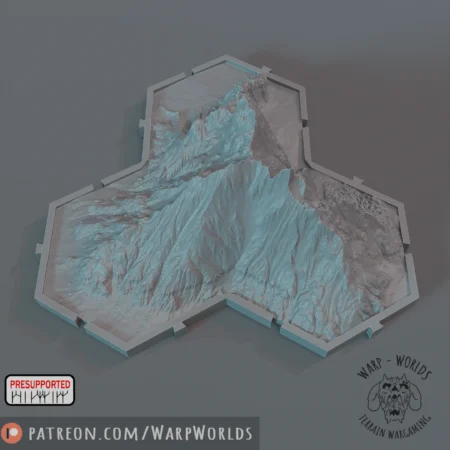 Hexagon Grimdark - Moutain & River